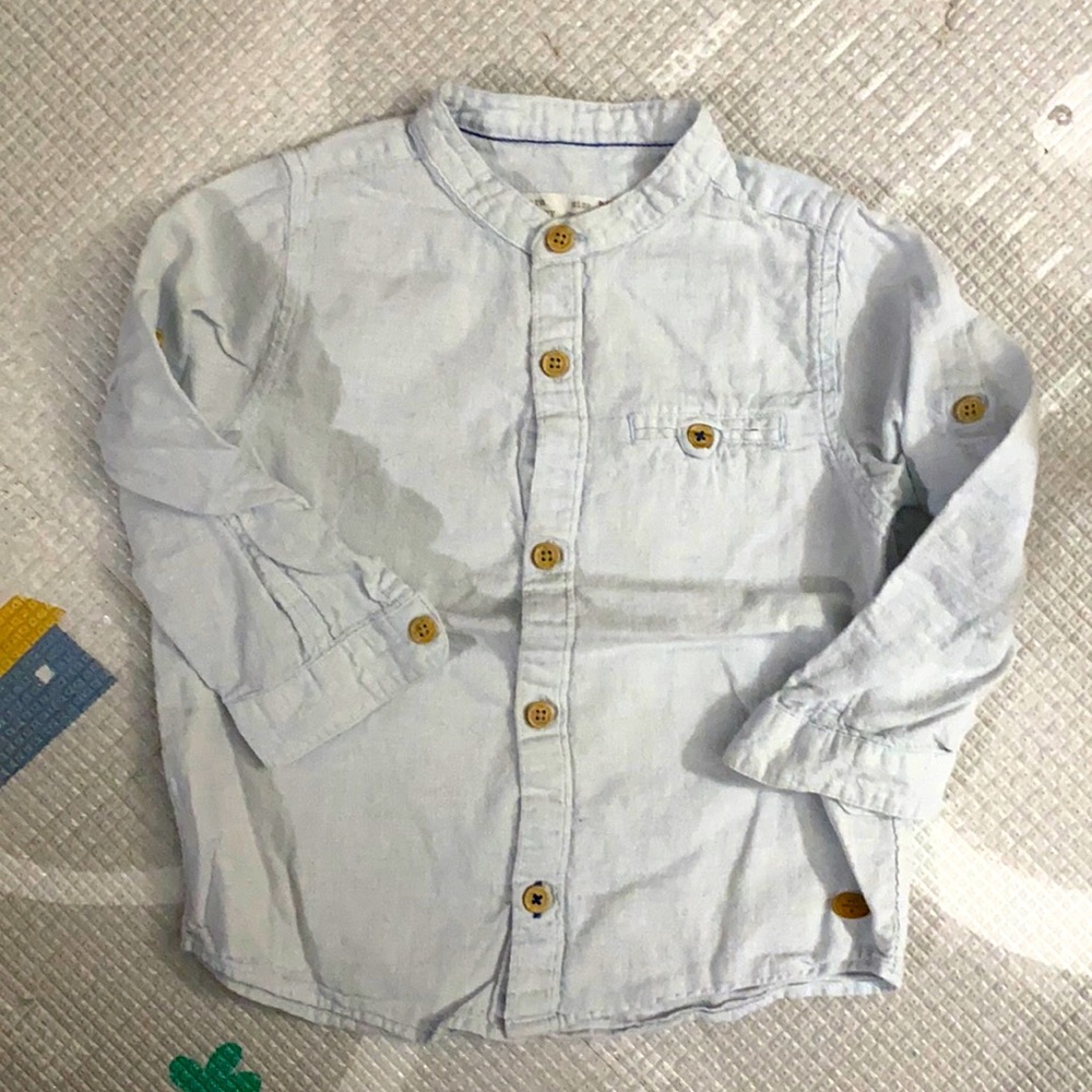 Boys Zara button up shirt